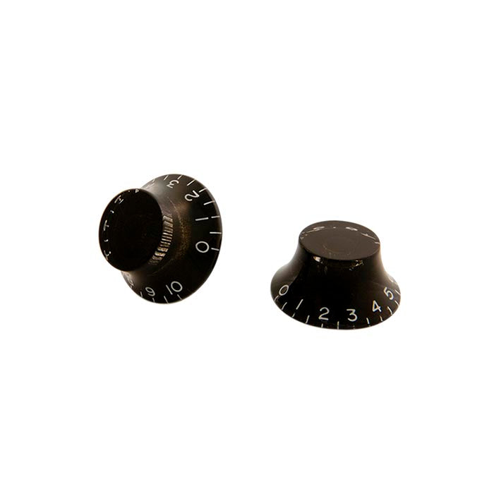 Gibson Top Hat Knobs Black 4/Pkg