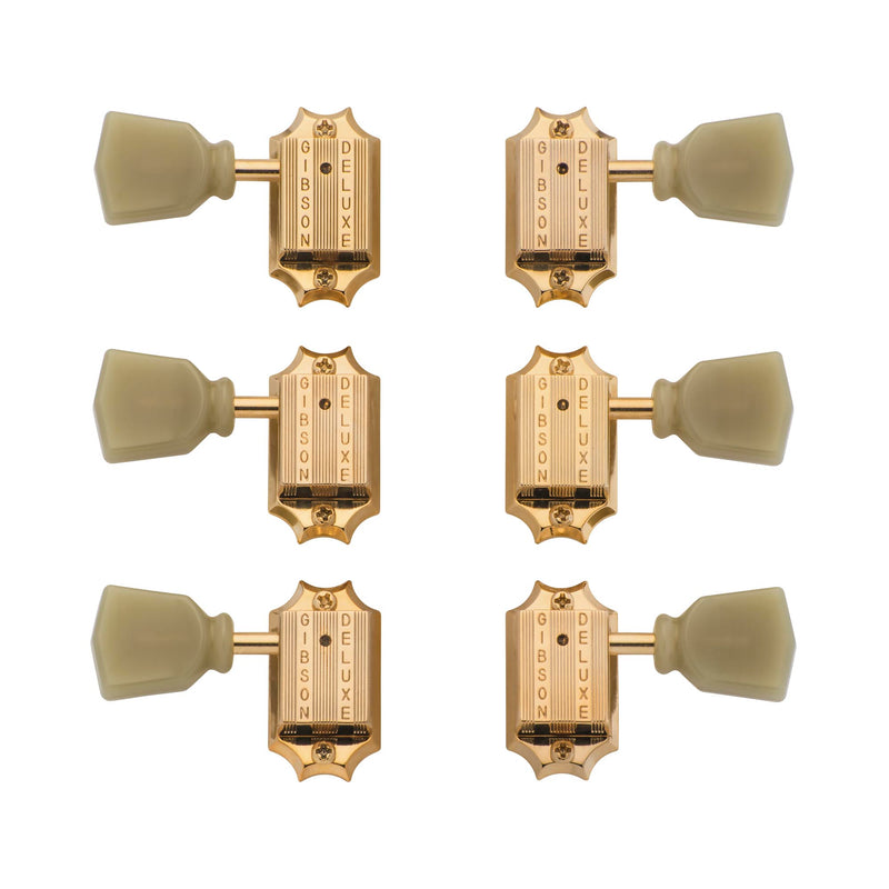 Gibson Vintage Gold Machine Heads Pearloid Buttons