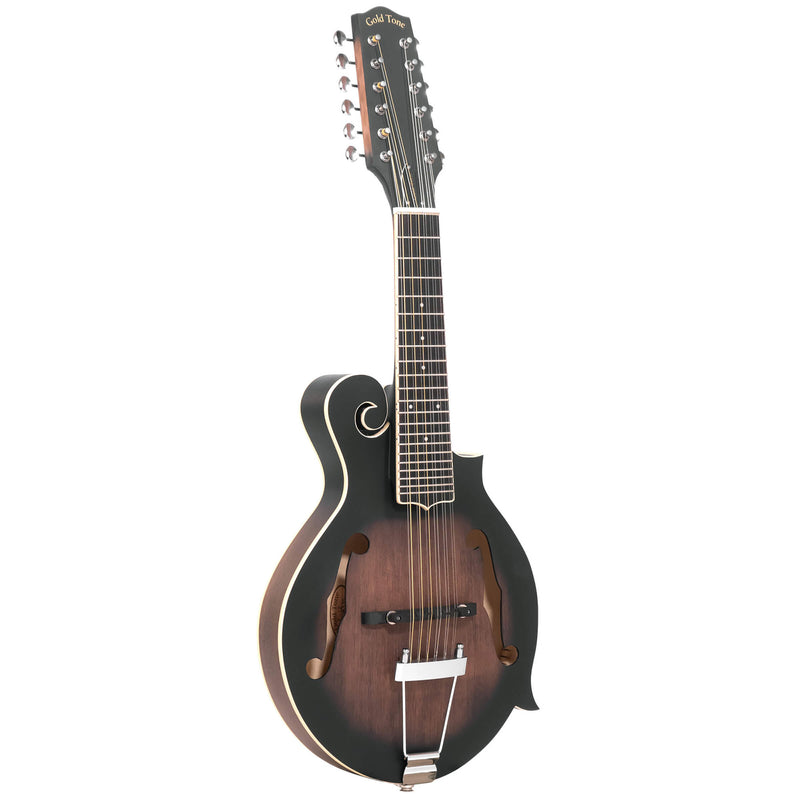 Gold Tone 12 String F-Style Mando-Guitar With Pickup And Case