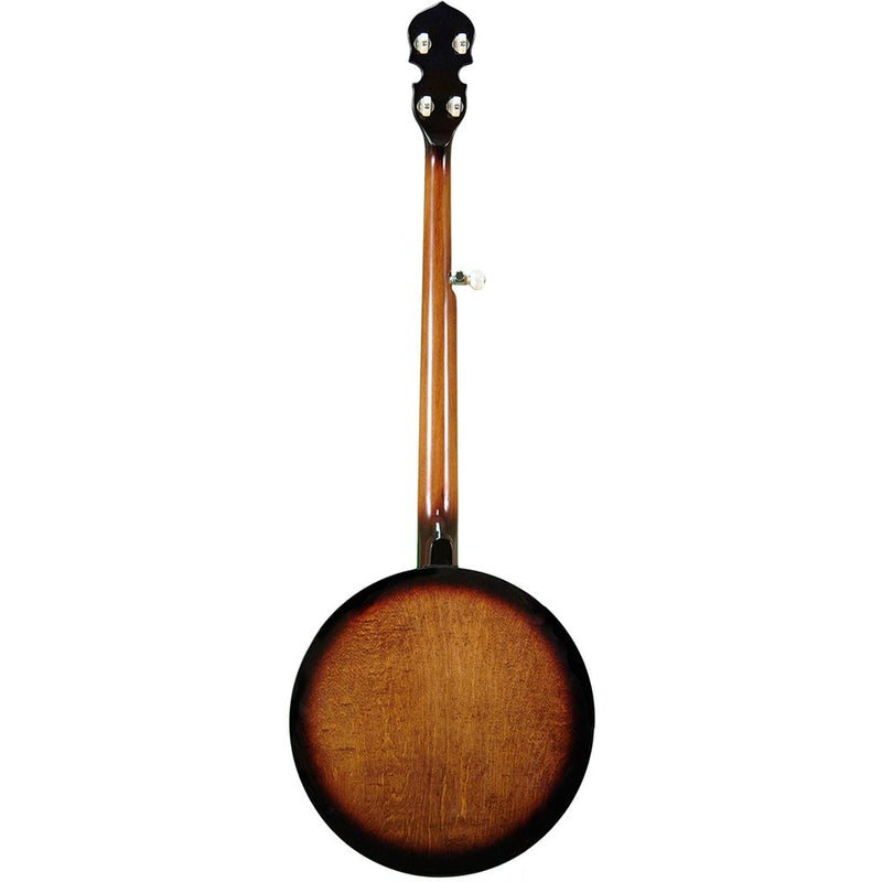 Gold Tone Cripple Creek 5 String Resonator Banjo Upgraded, Vintage Brown