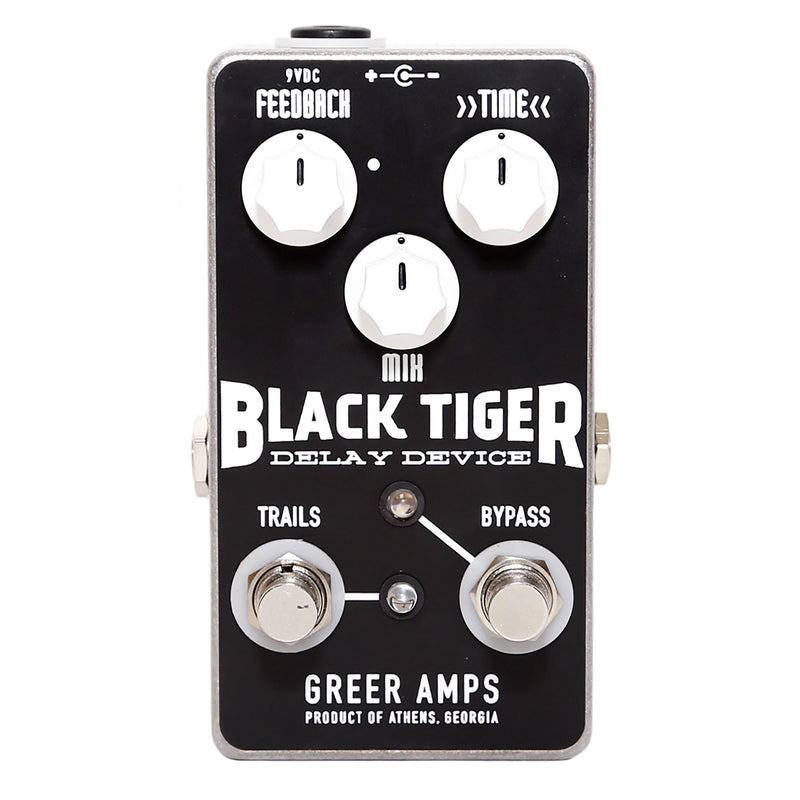 Greer Amps Black Tiger Delay Device Effect Pedal