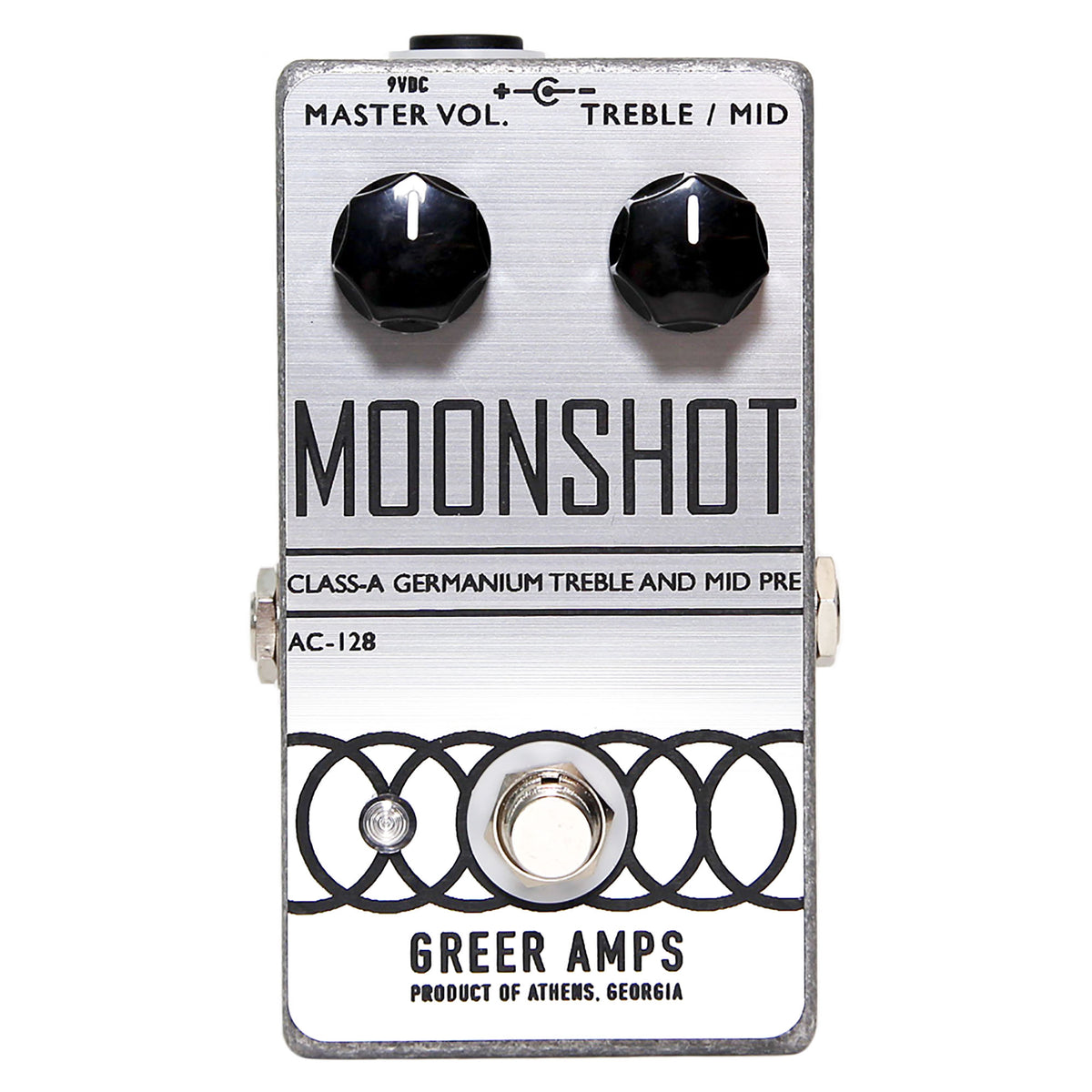 Greer Amps Moonshot Class A Germanium Treble And Mid Preamp Effect Pedal