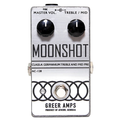 Greer Amps Moonshot Class A Germanium Treble And Mid Preamp Effect Pedal