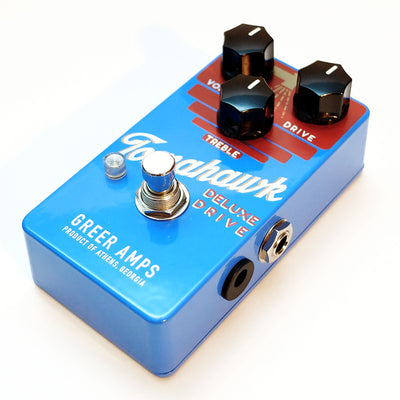 Greer Amps Tomahawk Deluxe Overdrive Effect Pedal