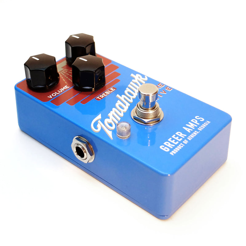 Greer Amps Tomahawk Deluxe Overdrive Effect Pedal