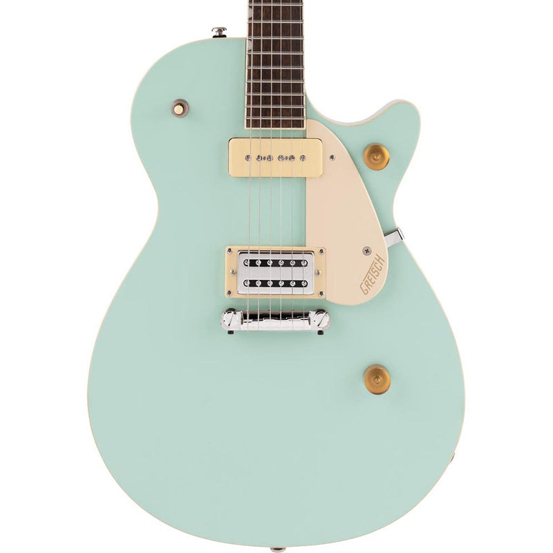 Gretsch G2215-P90 Streamliner Junior Jet Club Laurel, Mint Metallic