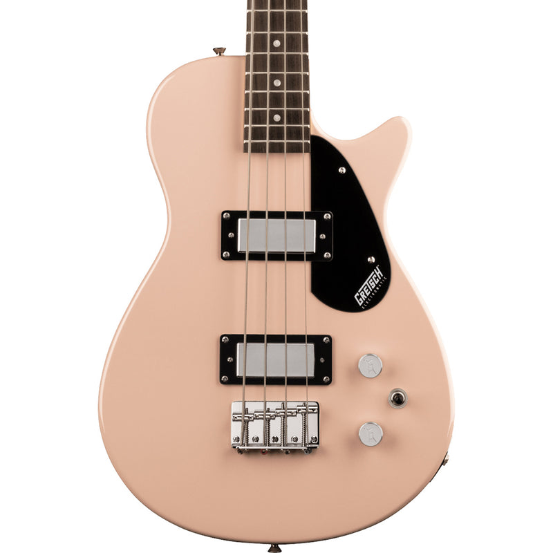 Gretsch G2220 Electromatic Junior Jet Bass II Short-Scale, Black Walnut, Shell Pink