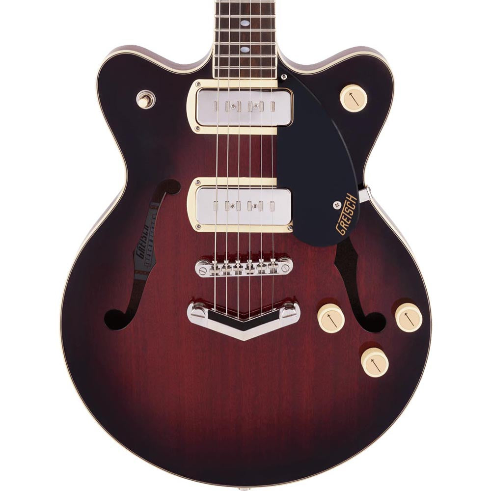Gretsch G2655-P90 Streamliner Center Block Jr. Laurel, Claret Burst
