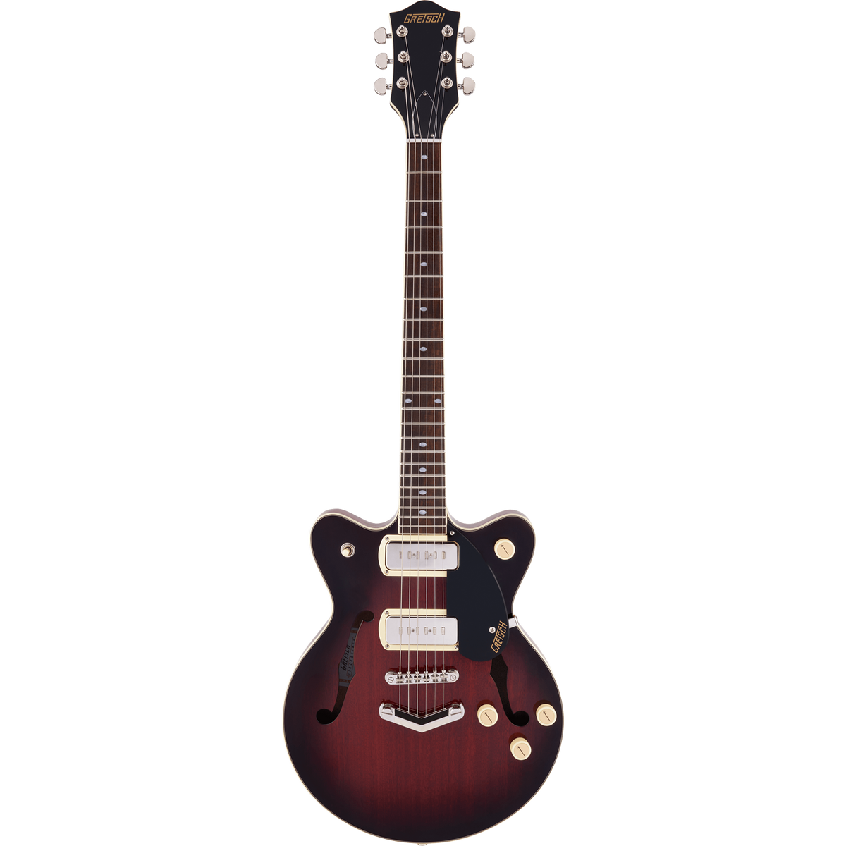 Gretsch G2655-P90 Streamliner Center Block Jr. Laurel, Claret Burst