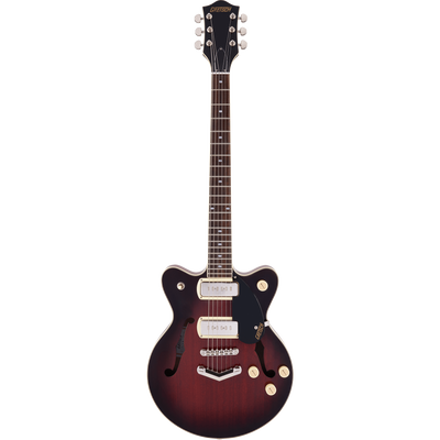 Gretsch G2655-P90 Streamliner Center Block Jr. Laurel, Claret Burst