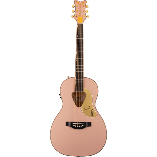 Gretsch G5021E Rancher Penguin Parlor Acoustic/Electric, Shell Pink