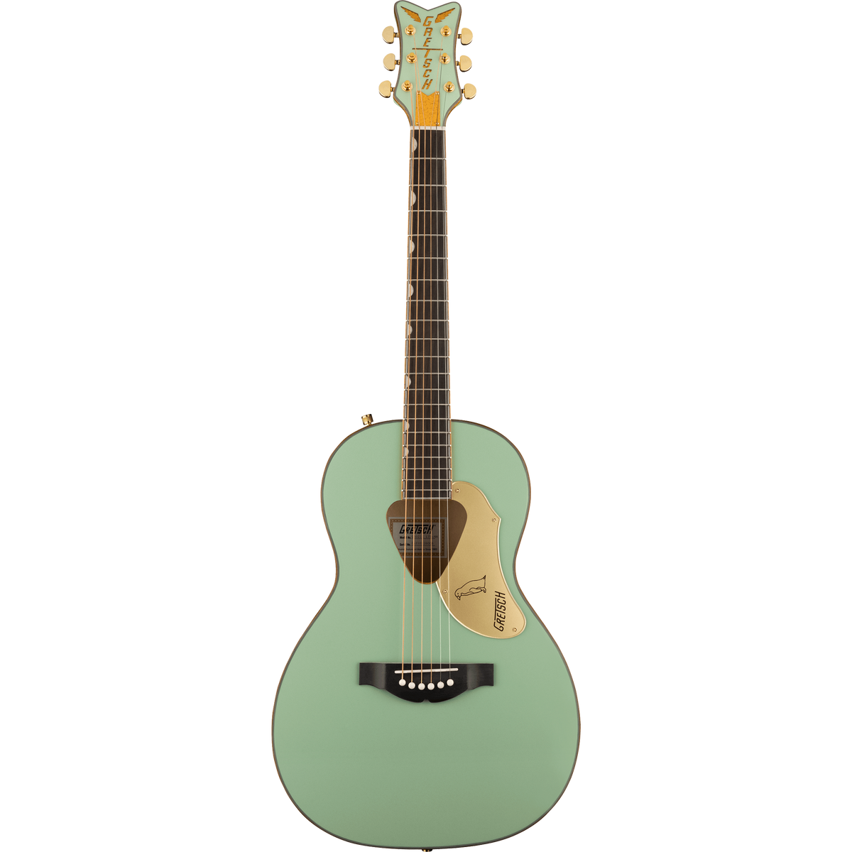 Gretsch G5021E Rancher Penguin Parlor Acoustic/Electric, Mint Metallic