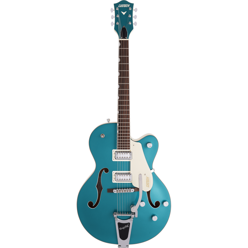 Gretsch G5410T Limited Electromatic Tri Five Rosewood, Two Tone Ocean Turquoise/Vintage White