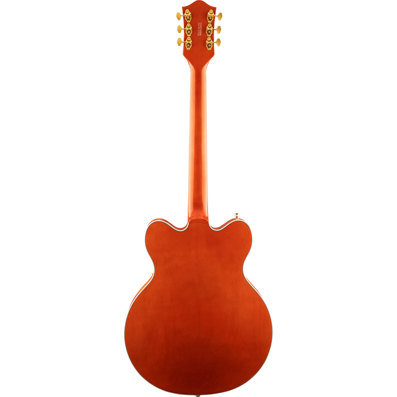 Gretsch G5422TG Electromatic Classic Hollow Body Electric Guitar Double-Cut, Laurel, Orange Stain