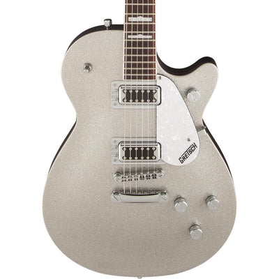 Gretsch G5439 Electromatic Pro Jet - Silver Sparkle With Walnut Back