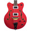 Gretsch G5442BDC Electromatic Hollow Body Short Scale Bass, Rosewood, Transparent Red