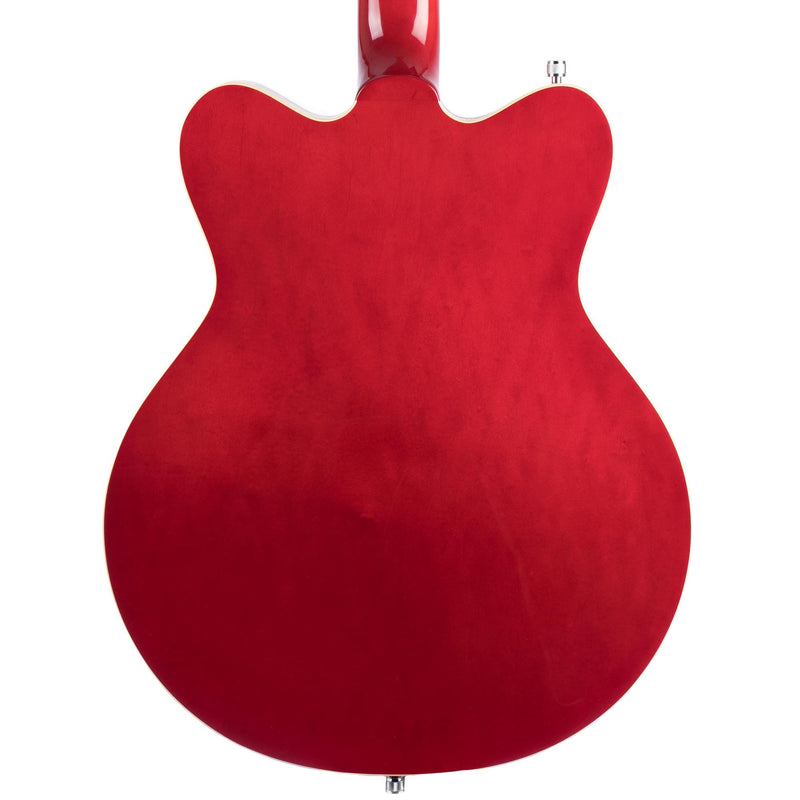 Gretsch G5442BDC Electromatic Hollow Body Short Scale Bass, Rosewood, Transparent Red
