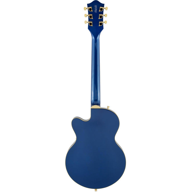 Gretsch G5655TG Electromatic Center Block JR Bigsby Gold Hardware, Azure Metallic