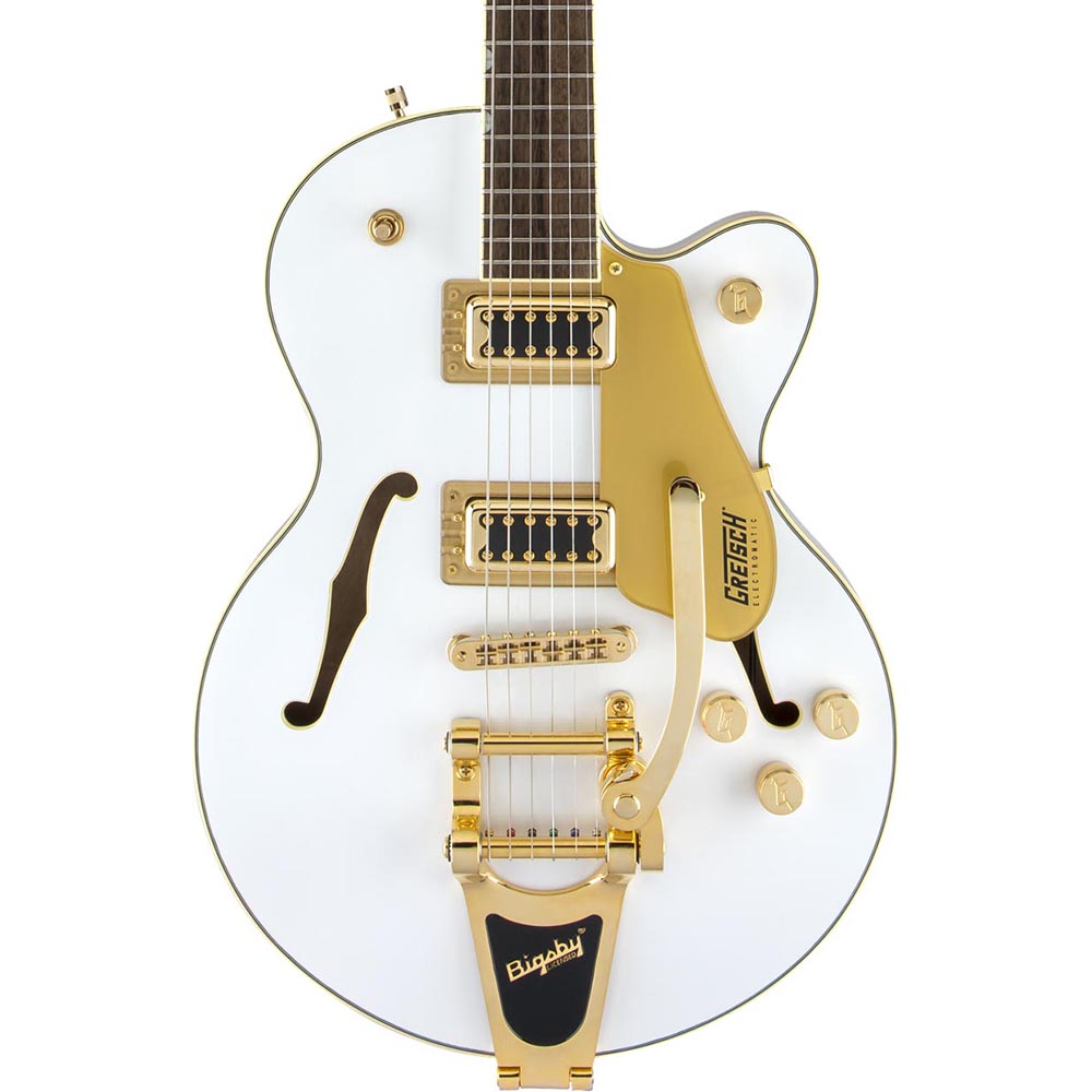 Gretsch G5655TG-LTD Electromatic Limited CB JR Snow Crest White