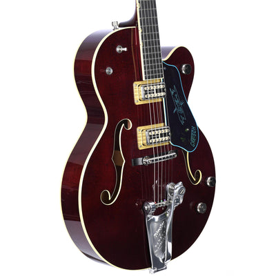 Gretsch G6120T Limited Edition '59 Nashville Single Cut, Ebony, Dark Cherry Stain