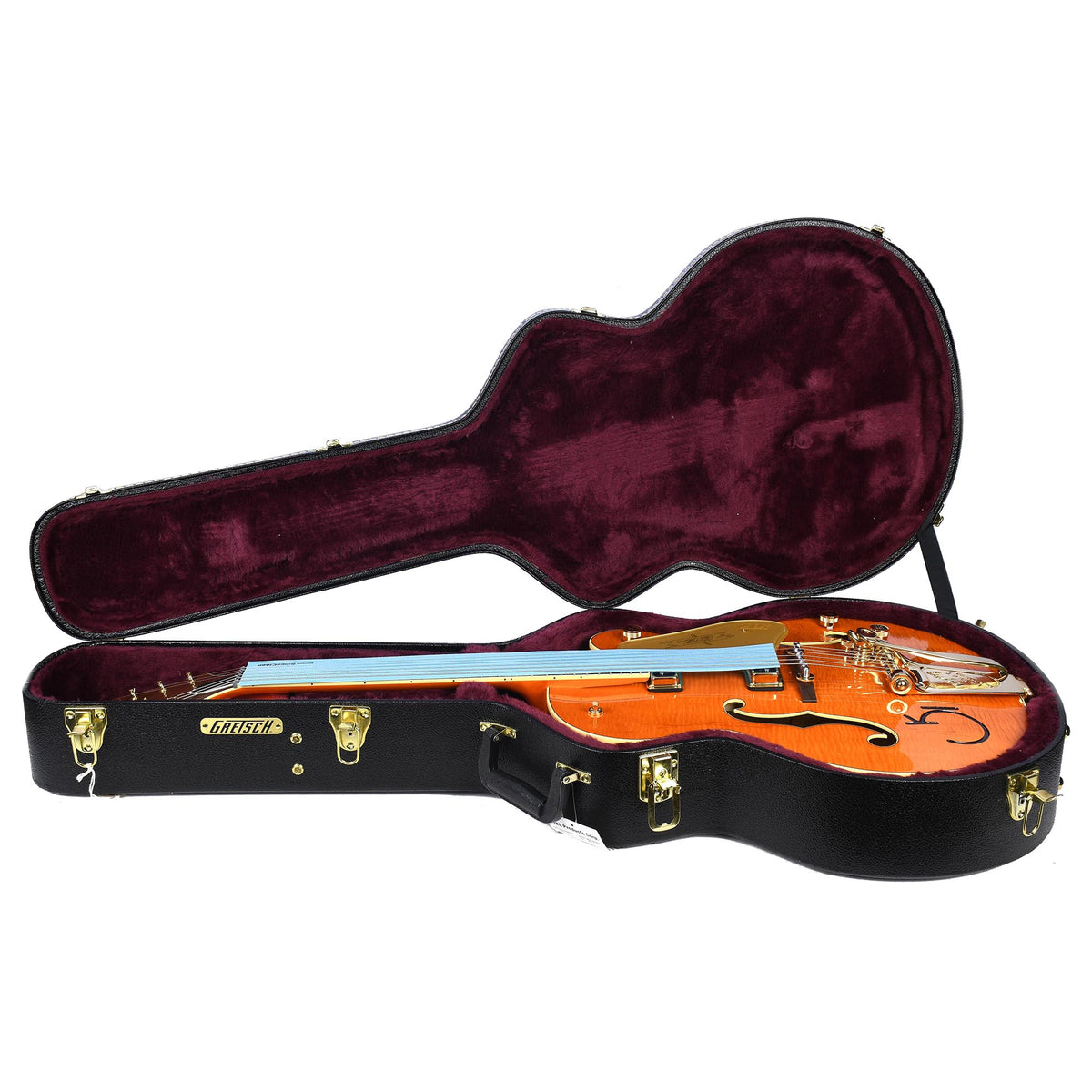 Gretsch G6120T55 Vintage Select '55 Chet Atkins TV Jones Vintage Orange Stain Lacquer