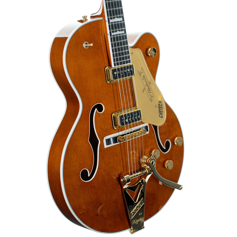 Gretsch G6120TG-DS Players Edition Nashville Hollow Body, Roundup Orange