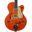 Gretsch G6120TG Players Edition Nashville Hollow Body Electric Guitar, Gold Hardware, Orange Stain