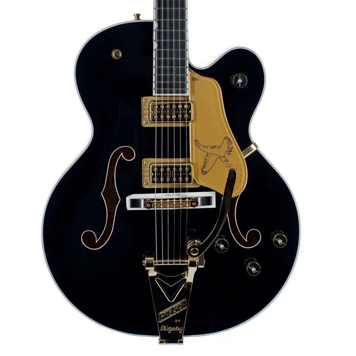 Gretsch G6136TG Players Edition Falcon Hollow Body Electric Guitar, Midnight Sapphire, Ebony Fingerboard
