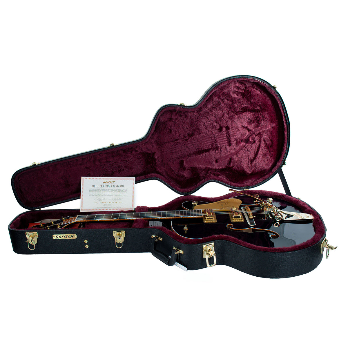 Gretsch G6136TG Players Edition Falcon Hollow Body Electric Guitar, Midnight Sapphire, Ebony Fingerboard