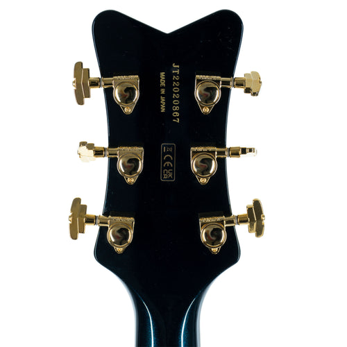 Gretsch G6136TG Players Edition Falcon Hollow Body Electric Guitar, Midnight Sapphire, Ebony Fingerboard