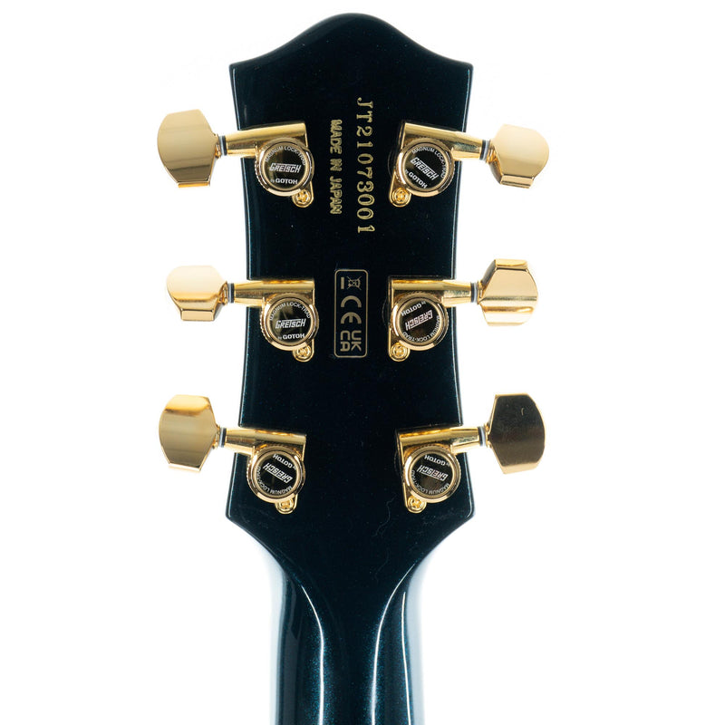 Gretsch G6228TG Players Edition Jet BT Electric Guitar With Gold Hardware Ebony, Midnight Sapphire