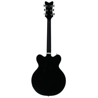 Gretsch G6636TSL Players Edition Silver Falcon With String Thru Bigsby Black