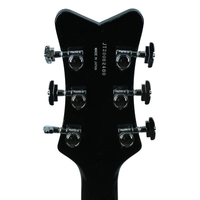 Gretsch G6636TSL Players Edition Silver Falcon With String Thru Bigsby Black