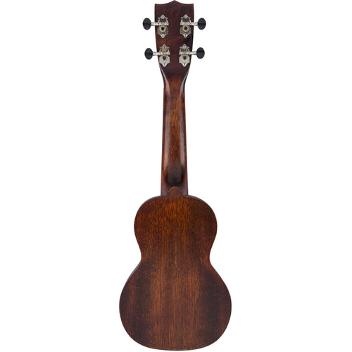 Gretsch G9100 Soprano Standard Ukulele With Gig Bag - Ovangkol - Vintage Mahogany Stain