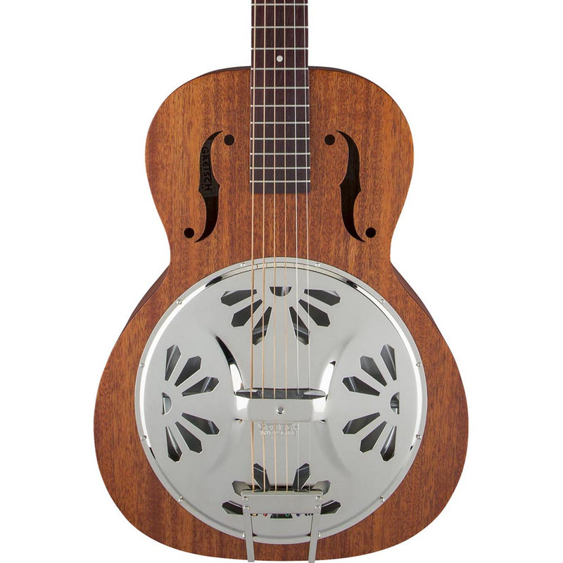 Gretsch G9200 Boxcar Round-Neck - Mahogany Body Resonator Guitar - Natural