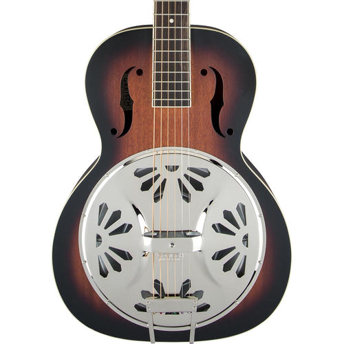 Gretsch G9220 Bobtail Round-Neck - Mahogany Body Spider Cone Resonator - 2-Color Sunburst