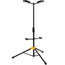 Hercules Auto Grip Double Guitar Stand W/ Foldable Backrest