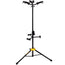 Hercules Auto Grip Tri Guitar Stand W/ Foldable Backrest