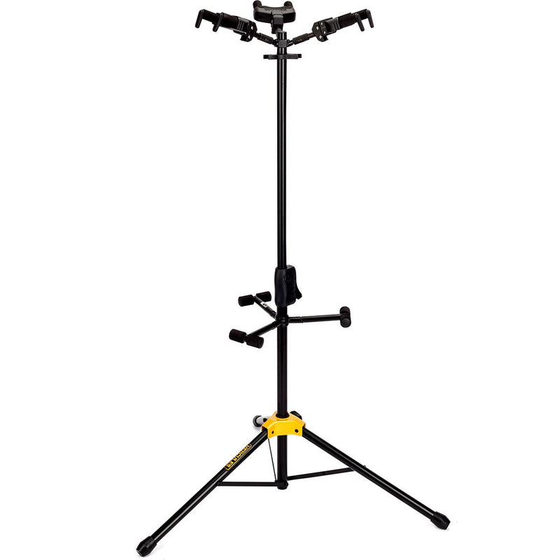 Hercules Auto Grip Tri Guitar Stand W/ Foldable Backrest