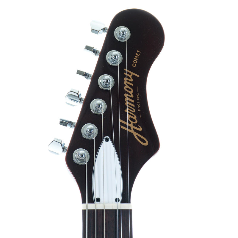 Harmony Comet Electric Guitar With Case, Rosewood, Sunburst