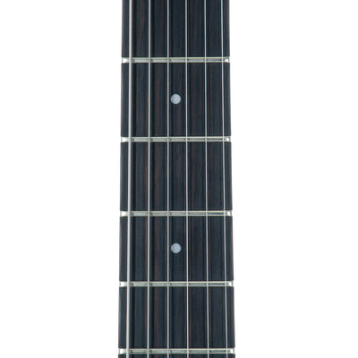 Harmony Comet Electric Guitar With Case, Rosewood, Trans Red