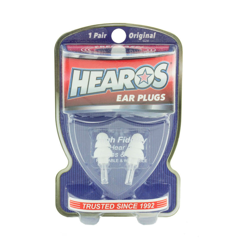 Hearos Hi-Fi Ear Plugs With Case