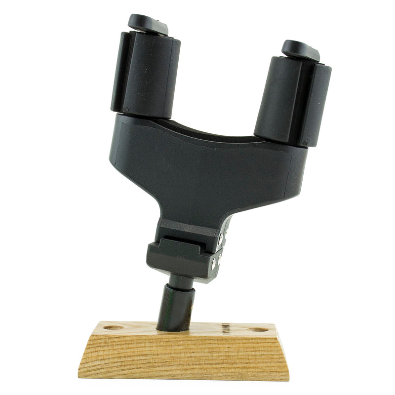 Hercules Autogrip Guitar Hanger For Wall Mounting - Wood Base - Short Arm