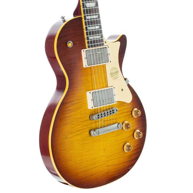 Heritage Custom Shop Core Collection H-150 Artisan Aged Electric Guitar With Case, Tobacco Sunburst