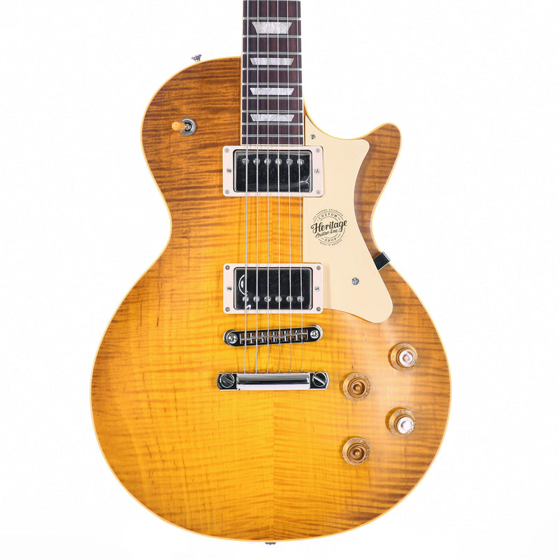 Heritage Custom Shop Core Collection H-150 Electric Guitar With Case, Dirty Lemon Burst