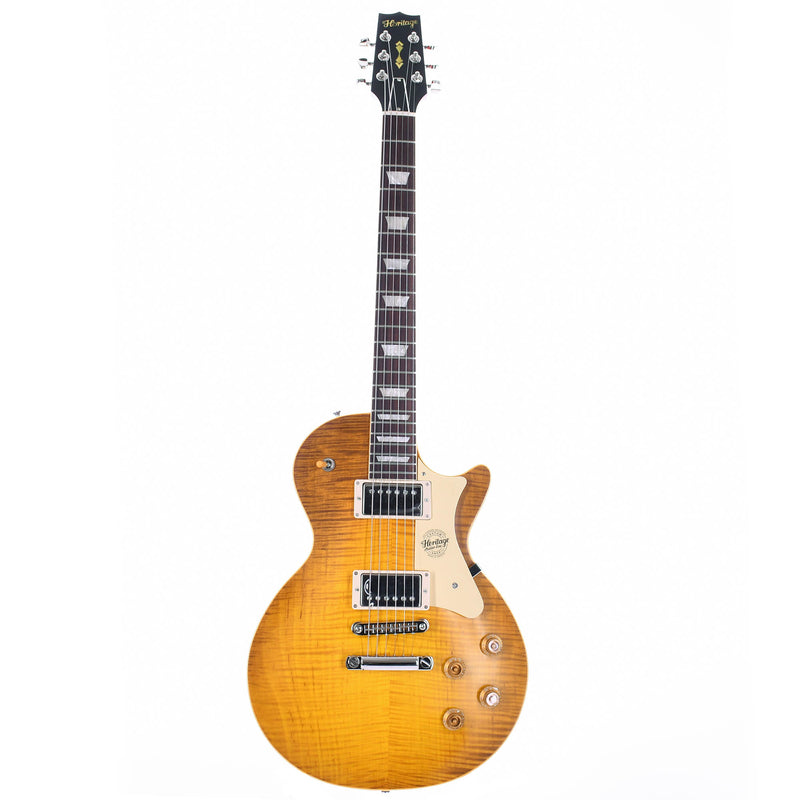 Heritage Custom Shop Core Collection H-150 Electric Guitar With Case, Dirty Lemon Burst