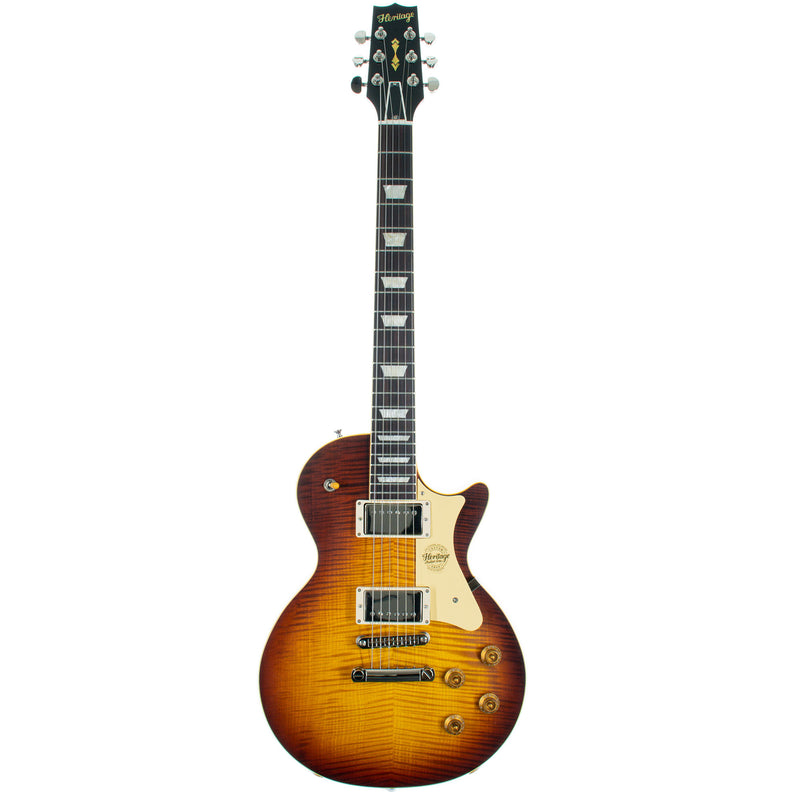 Heritage Custom Shop Core Collection H-150 Electric Guitar With Case, Tobacco Sunburst