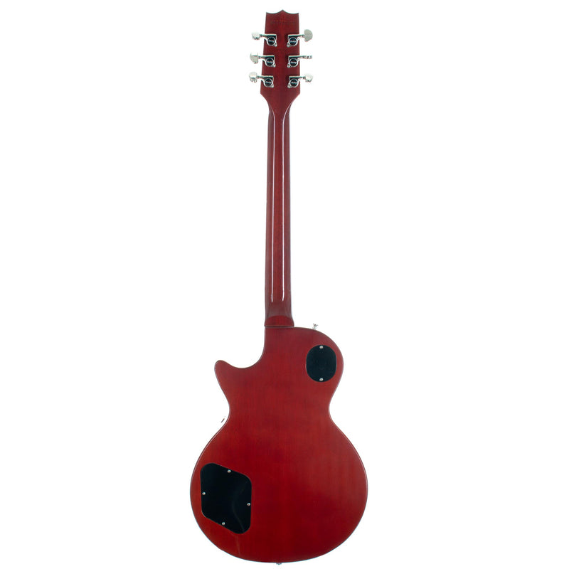 Heritage Custom Shop Core Collection H-150 Plain Top Electric Guitar with Case, Dark Cherry Sunburst
