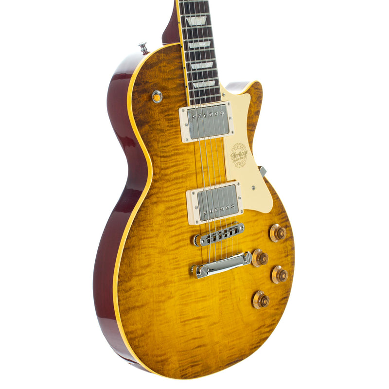 Heritage Standard H-150 Electric Guitar With Case, Dirty Lemon Burst