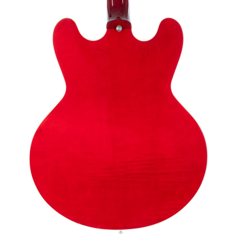 Heritage H-530 Hollow Electric Guitar With Case, Trans Cherry
